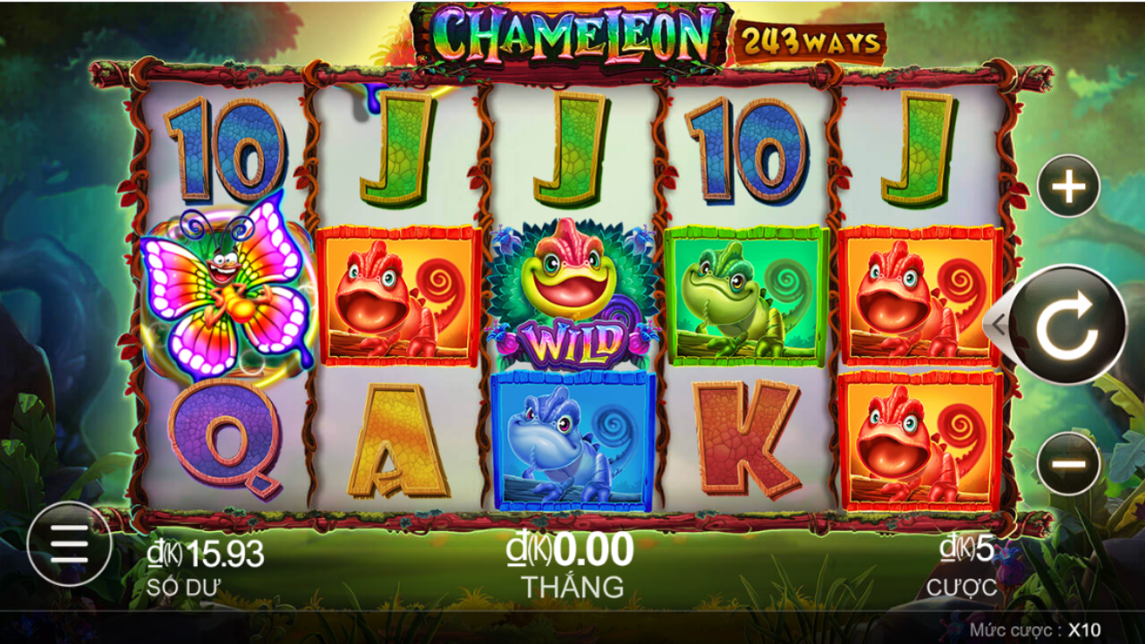 Hình ảnh giao diện game Chameleon tại nhà cái TA88