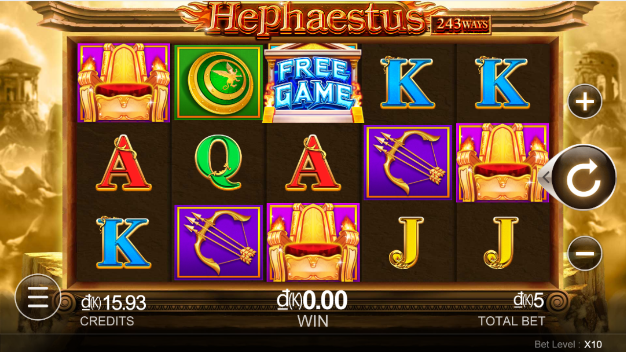 Hình ảnh giao diện game Hephaestus tại nhà cái TA88
