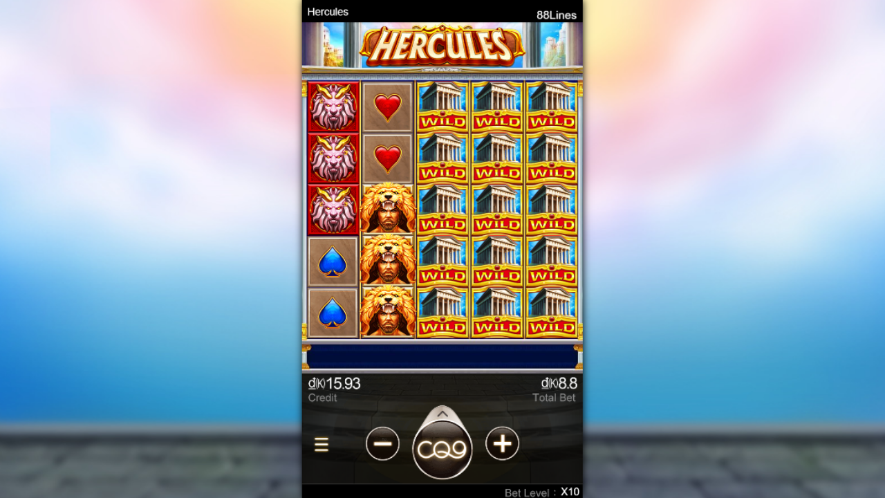Hình ảnh giao diện game Hercules tại nhà cái TA88
