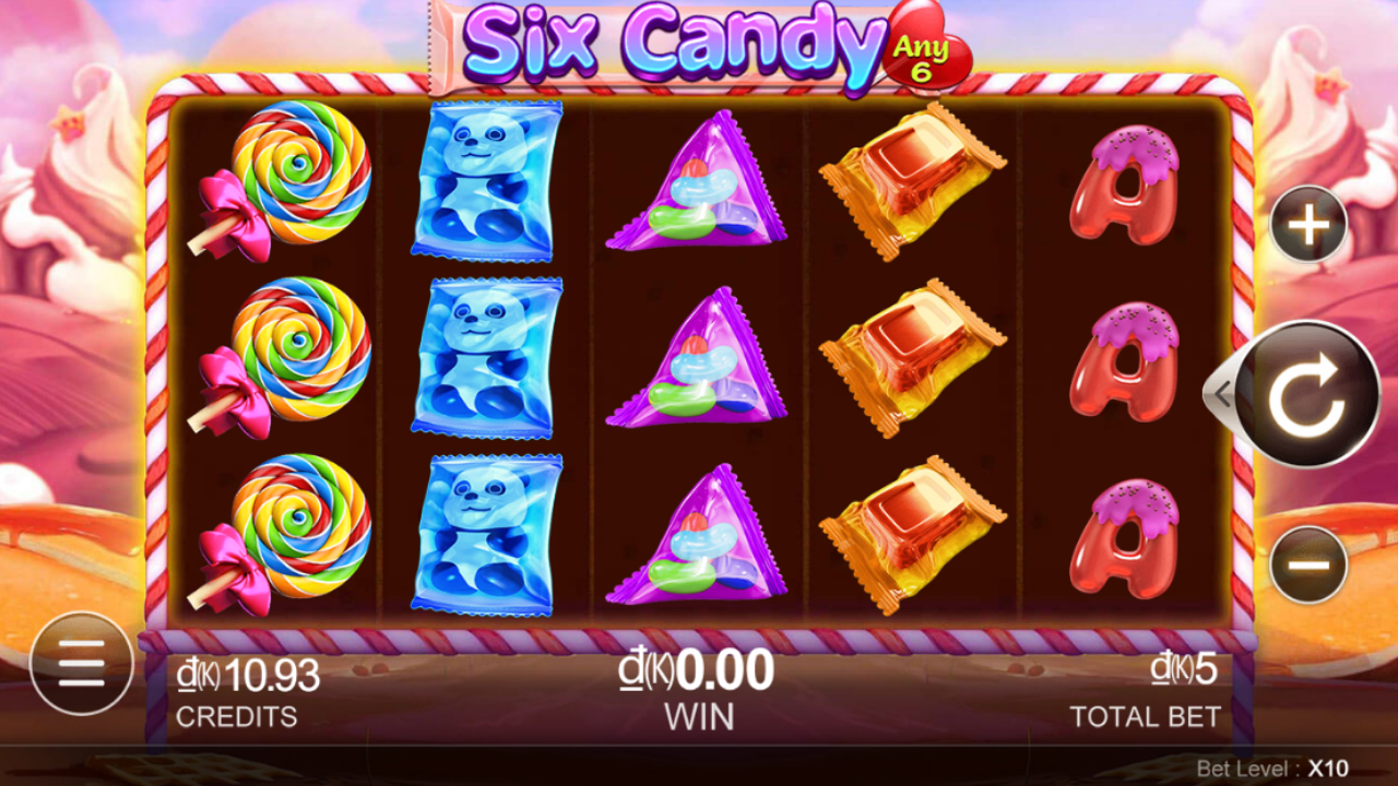 Hình ảnh giao diện game Six Candy tại nhà cái TA88