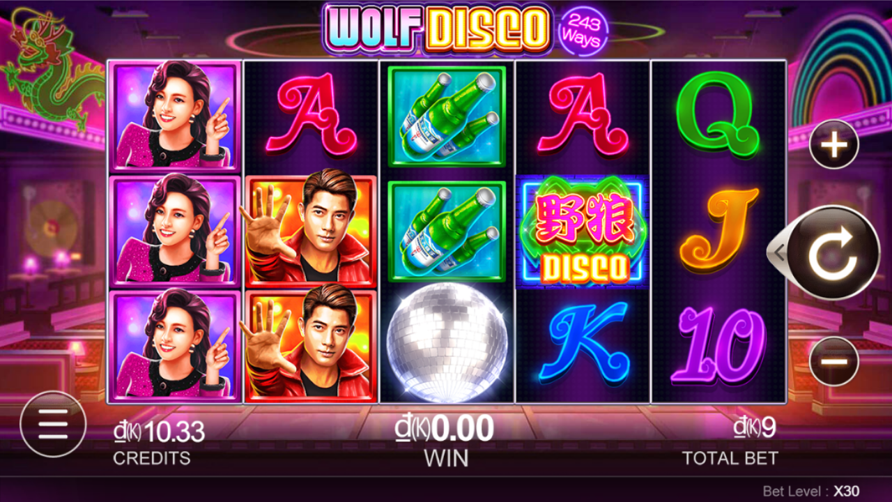 Hình ảnh giao diện game Wolf Disco tại nhà cái TA88