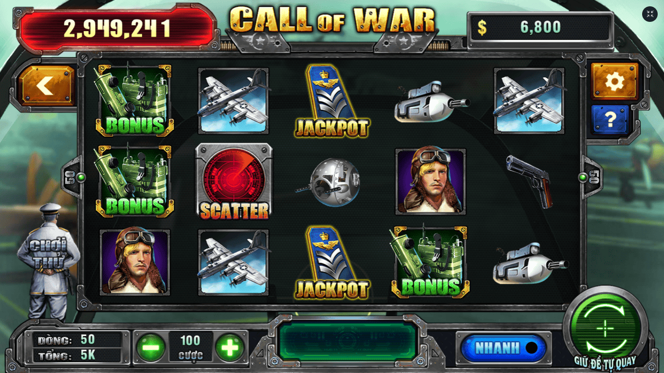 Hình ảnh giao diện game Call Of War tại nhà cái MU9