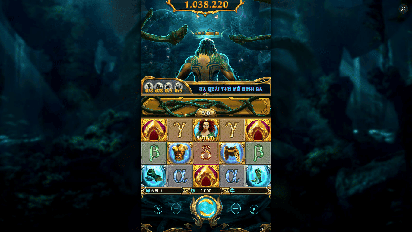 Hình ảnh giao diện game Đế Vương Atlantis tại nhà cái MU9